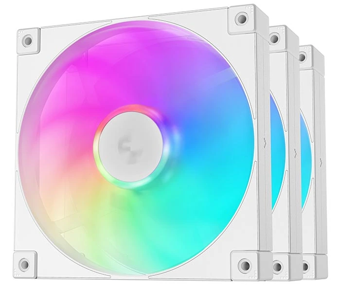 Кабел Case Fan 140x140x25 Deepcool FD14 ARGB (3 in 1) 1650rpm Super Silent LED White