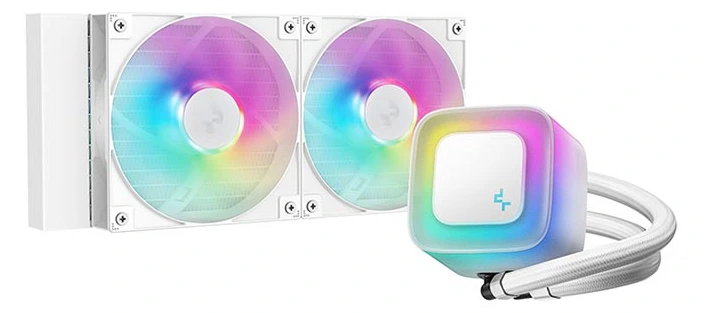 Кулер за компјутер Cooler Liquid Deepcool LE240 V2 ARGB Sockets All Intel/AMD White