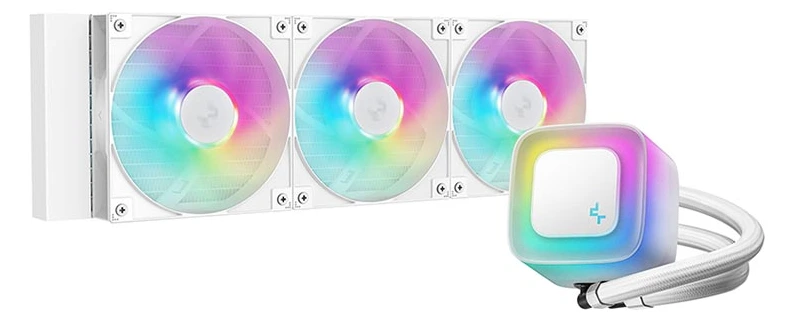 Кулер за компјутер Cooler Liquid Deepcool LE360 V2 ARGB Sockets All Intel/AMD White