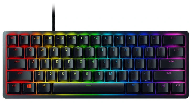Тастатура Keyboard Razer Huntsman Mini Optical Gaming 60% FF RGB Chroma Red Switch