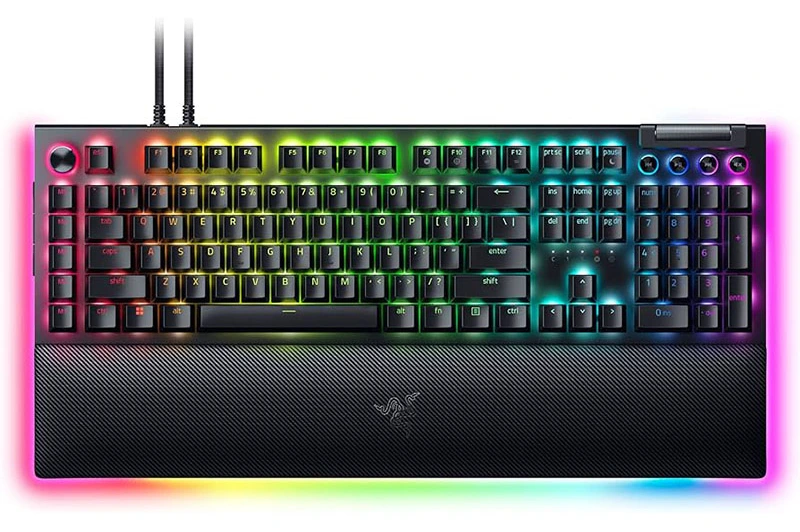 Тастатура Keyboard Razer BlackWidow V4 Pro Mechanical Gaming RGB Chroma Yellow Linear Switch