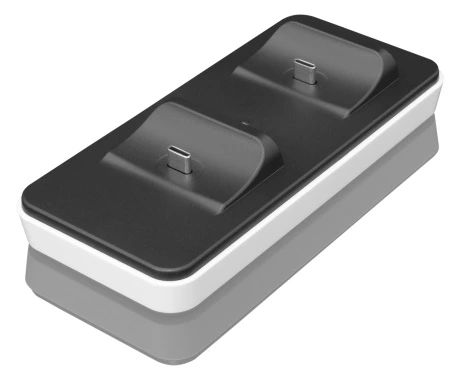 Dual Charging Dock White Shark Clinch for PS5 Gaming