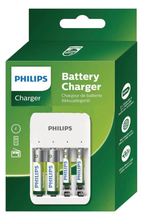 Полнач Battery Charger Philips White