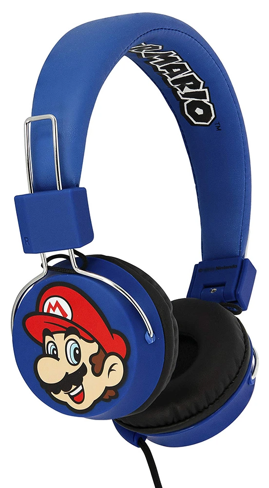 Headphones OTL Teen Super Mario and Luigi Foldable