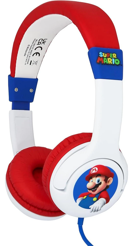 Headphones OTL Kids Super Mario White