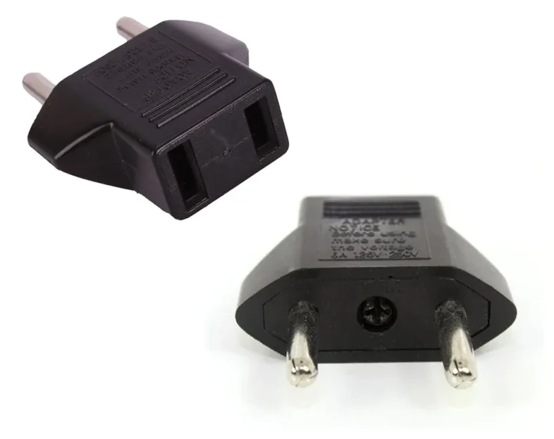ST DY-56 US to EU plug adapter color: black