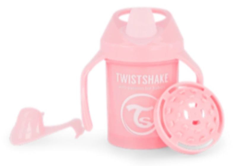TWISTSHAKE 78267 Мини чашка 4+ месеци 230мл Пастелно Розева