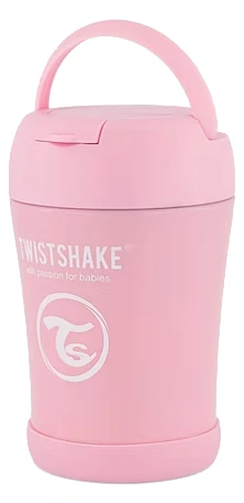 Twistshake 78749 Изолиран сад за храна Розев 350мл