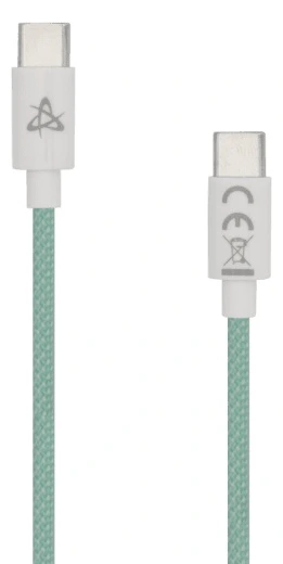 Кабел Cable USB Type-C to Type-C 1m 60W SBOX Green