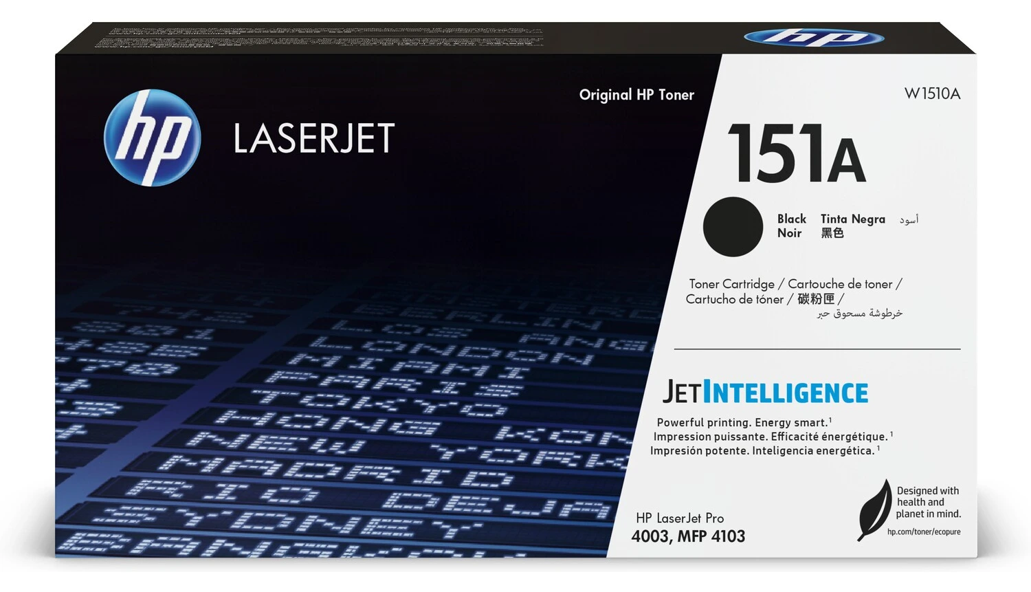 Toner HP 151A Black 4003/MFP 4103 series