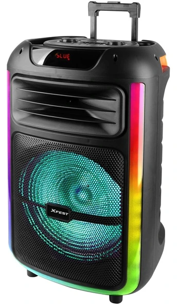 Звучник Speaker Trevi XF 1400 KB KARAOKE 100W w/BT, microSD, USB, AUX-IN, Trolley