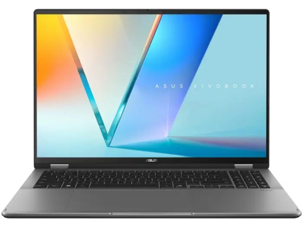 Лаптоп ASUS Vivobook 16 Flip OLED TP3607SA-RJ005 / Touch screen / ASUS Backpack ( Matte Gray )