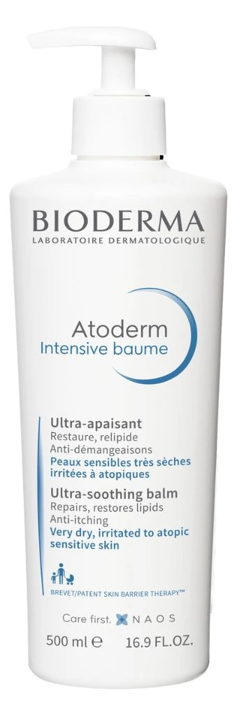 BIODERMA Atoderm Интензивен смирувачки емолиентен балсам, 500 мл