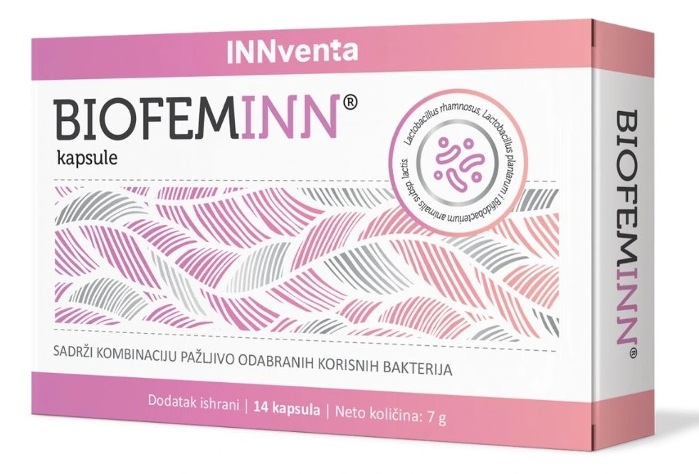 INNVENTA Biofeminn Комплексна мешавина на протеолитички ензими, 14 капсули