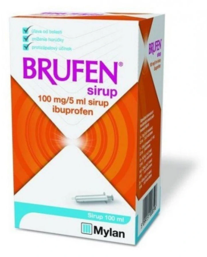 Brufen Ibuprofen 10mg/5mL Сируп 100мл