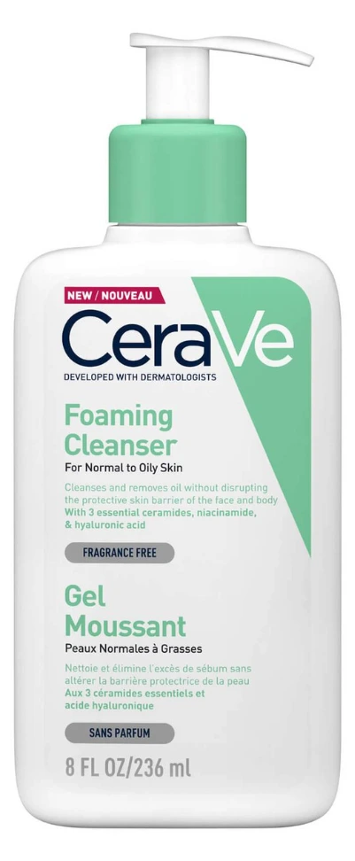 CeraVe Facial Cleanser Пенлив гел за чистење 236мл
