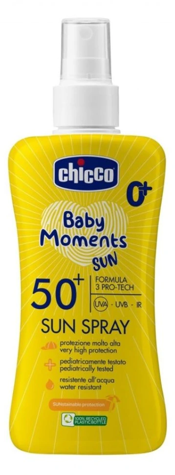 Chicco Спреј за сончање 0+ месеци SPF50+ 150мл