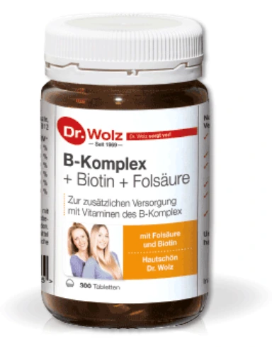 DR.WOLZ B-compl.+folna+biotin x300tb