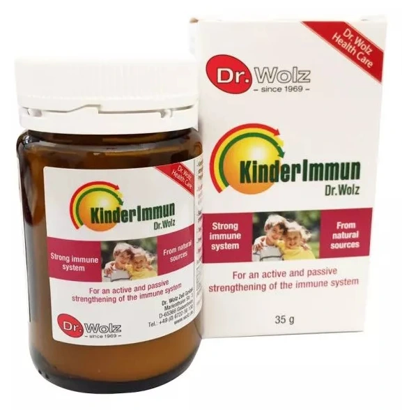 Dr. Wolz Kindermmun прашок 35гр