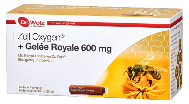 Dr. Wolz Zell Oxygen + Jelly Royale 600мг 14 виали