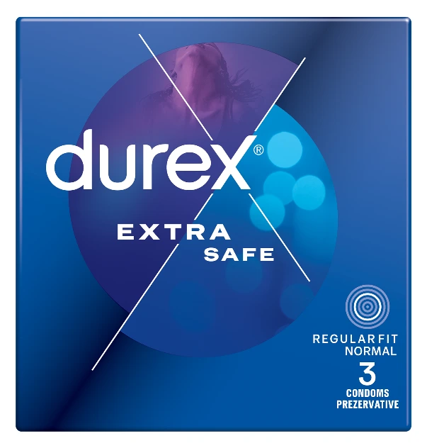 DUREX Extra Safe Презервативи, 3 парчиња