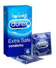 DUREX Extra Safe Презервативи, 6 парчиња