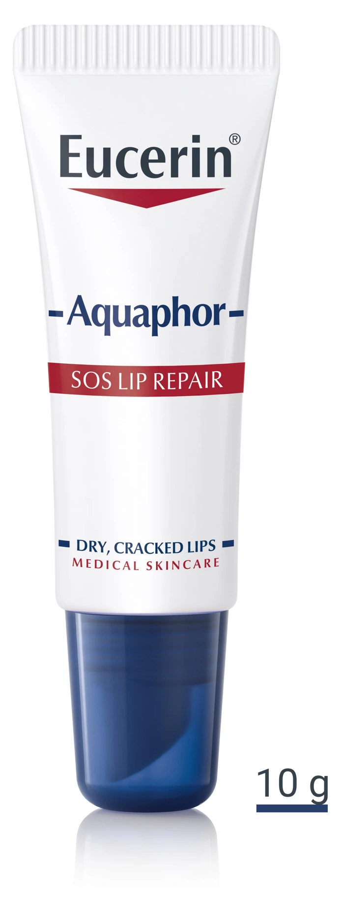 EUCERIN Aquaphor SOS Балсам за нега на усни, 10 г