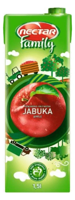 НЕКТАР! ФЕМИЛИ  ЈАБОЛКО 1.5Л СОК