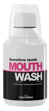 FREZYDERM Sensitive teeth Течност за уста за ублажување симптомите на чувствителните заби, 250 мл
