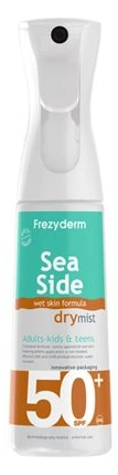 FREZYDERM Sun Sea Side Dry Mist Спреј за заштита од сонце со многу висок заштитен фактор СПФ 50+, 300 мл