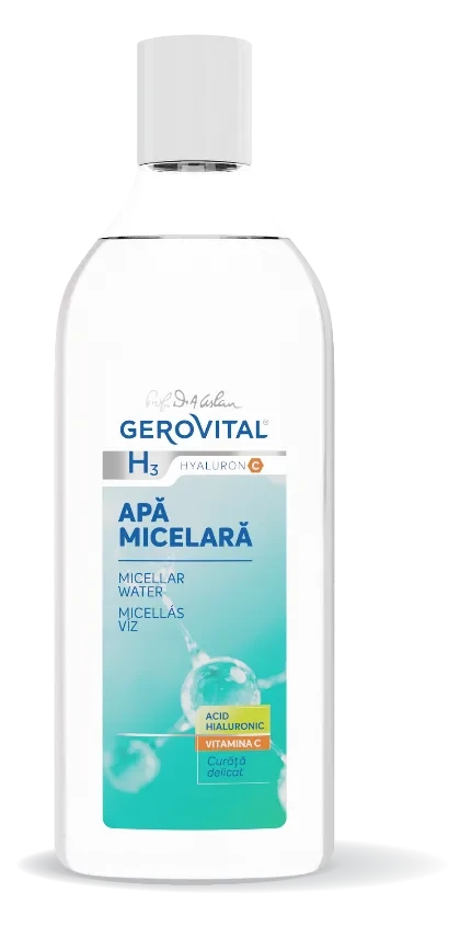 GEROVITAL H3 Hyaluron C Мицеларна вода, 400 мл