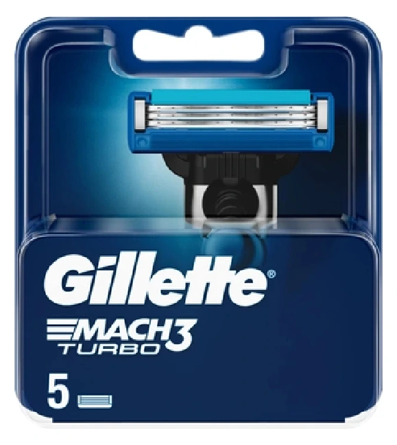 GILLETTE ЖИЛЕТ МЕЧ 3 ТУРБО ПАТРОНИ ЗА БРИЧ 5/1