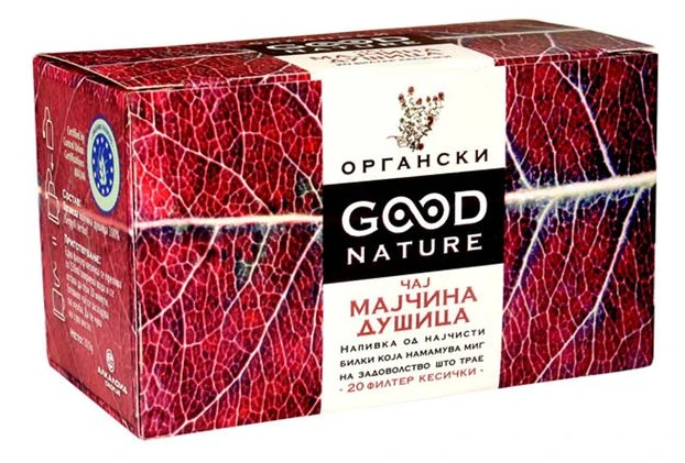ГУД НАТУРЕ ЧАЈ ОРГАНИК МАЈЧИНА ДУШИЦА 20 / 1