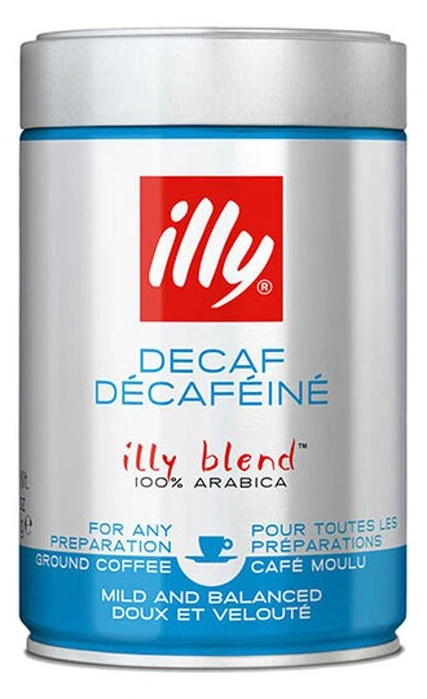 ILLY Espresso Decaf Бескофеинско мелено еспресо 250гр