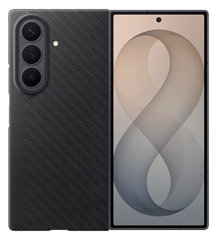 Samsung Galaxy Z Fold8 Ultra Carbon Magnet Case Black