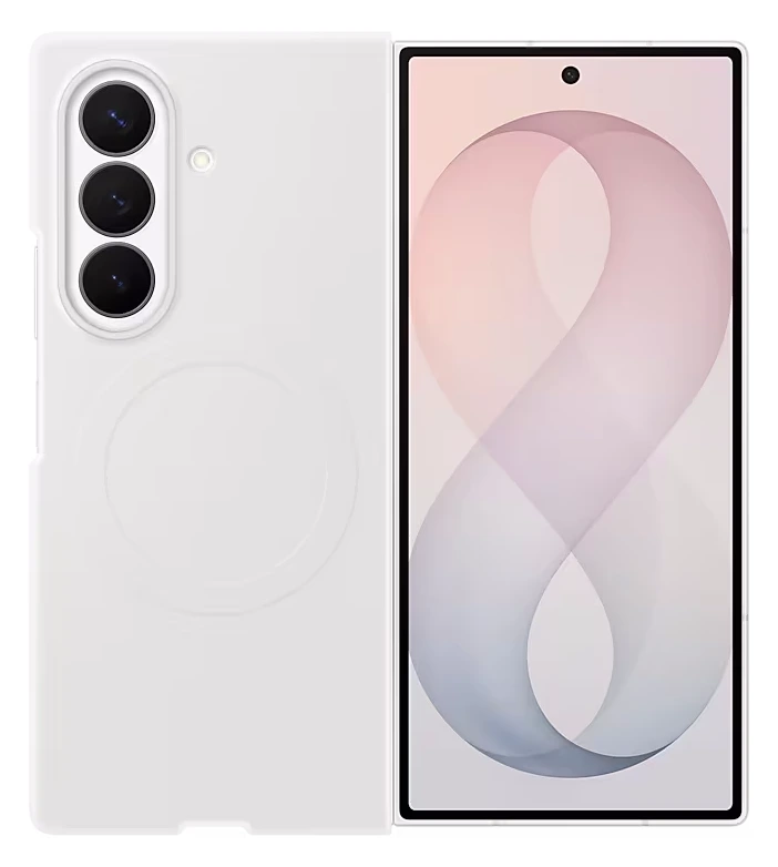 Samsung Galaxy Z Fold8 Ultra Silicone Magnet Case Cream