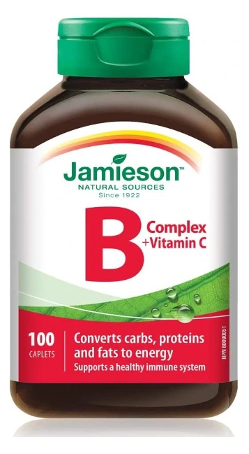 JAMIESON Б комплекс + вит.Ц x 100 каплети