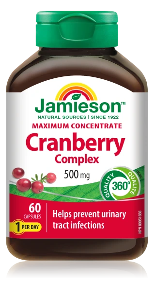 JAMIESON КОМПЛЕКС БРУСНИЦА 500 mg x 60 капсули