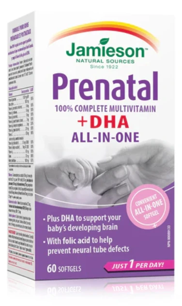 JAMIESON PRENATAL complete + ДХА x 60 таблети