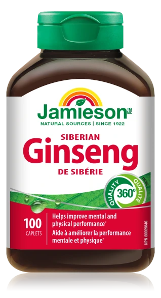 JAMIESON СИБИРСКИ ЖЕН ШЕН x 100 таблети
