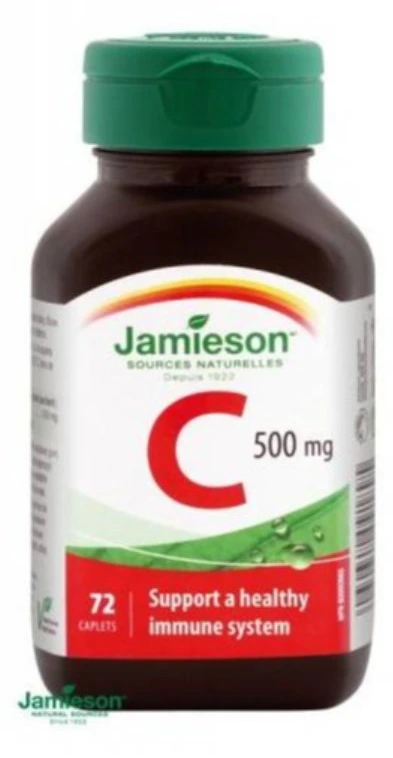 JAMIESON VITAMIN C 500 mg x 72 каплети