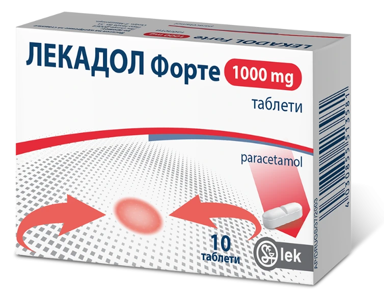 Лекадол форте таблети 10 x 1000 mg
