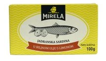 РИБА САРДИНА МИРЕЛА СО ЛИМОН 100ГР