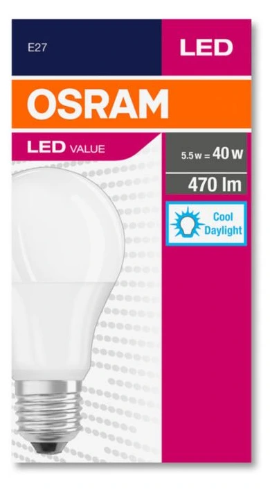 Osram LED Сијалица 40W E27 (Cool daylight)