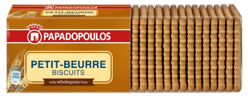 Papadopulos Petit-Beurre Интегрални бисквити 225гр