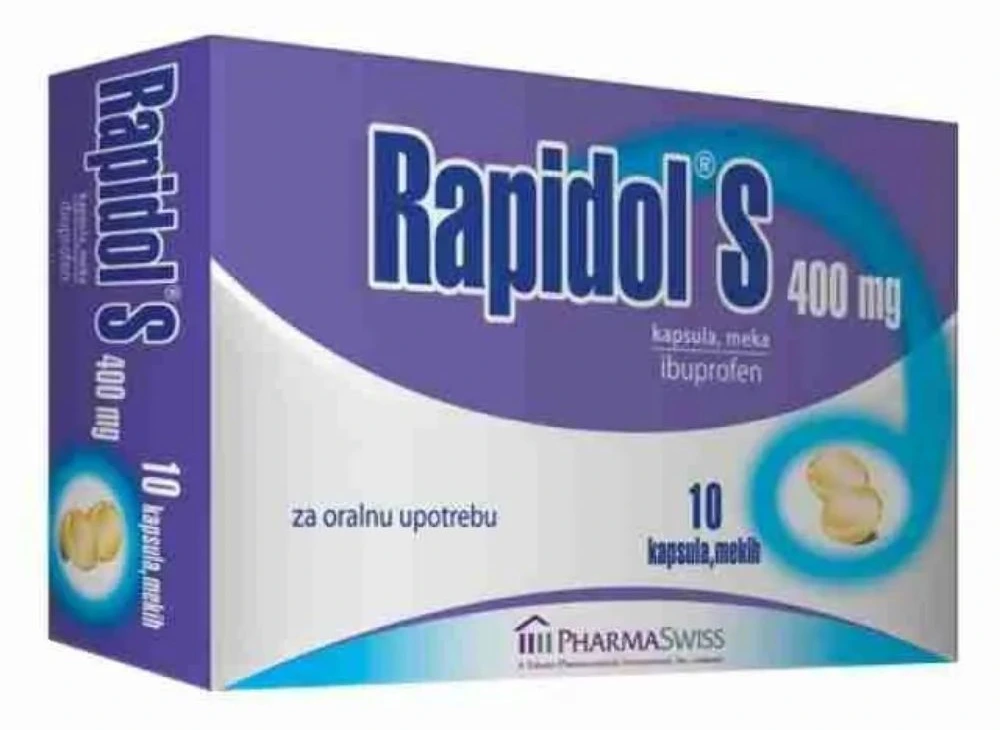 Rapidol S 400mg 10 меки капсули
