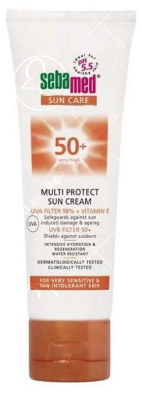 SEBAMED Sun Care Мултипротективен крем за заштита од сонце со СПФ 50+, 75 мл