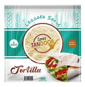 ТАНДООР ТОРТИЉА 25 ЦМ 6 / 1 390 Г ЗИП