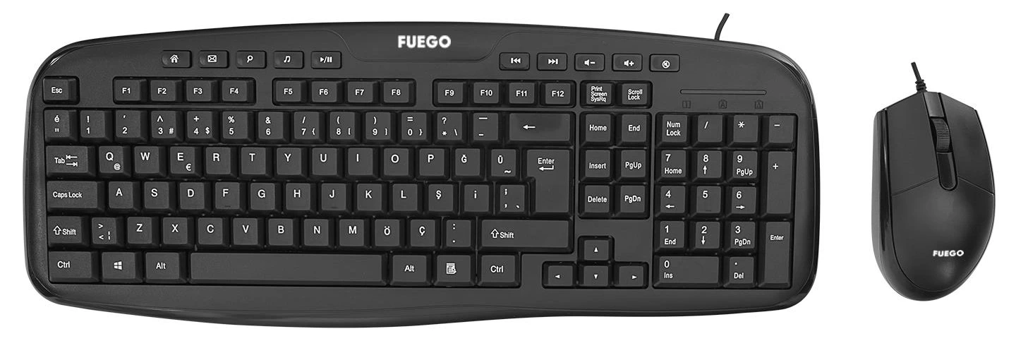 Тастатура Тастатура FUEGO KBMS795