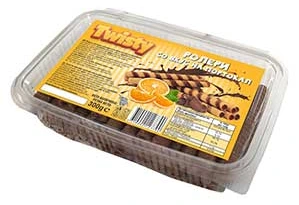 ТВИСТИ РОЛЕРИ СО ВКУС НА ПОРТОКАЛ 250 ГР